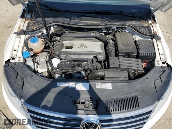 2013 Volkswagen CC R-Line with VIN WVWBP7AN1DE513242, listed as a Copart auction lot 58666524 with 53,460 mi miles and Salvage Title. Bid and sale history available at carsss.com. Image 11.