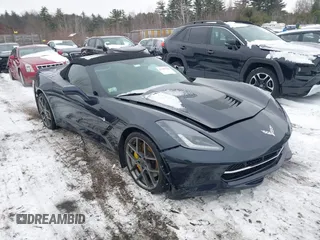 2014 Chevrolet Corvette Z51 2LT with VIN 1G1YJ3D79E5107110, listed as a IAAI auction lot 41307184 with 27,536 mi miles and . Bid and sale history available at DreamBid. Image 1.