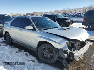 2004 Subaru Impreza Sedan (Natl) WRX with VIN JF1GD29634G500064, listed as a Copart auction lot 42442985 with 133,073 mi miles and Salvage Title. Bid and sale history available at carsss.com. Image 4.