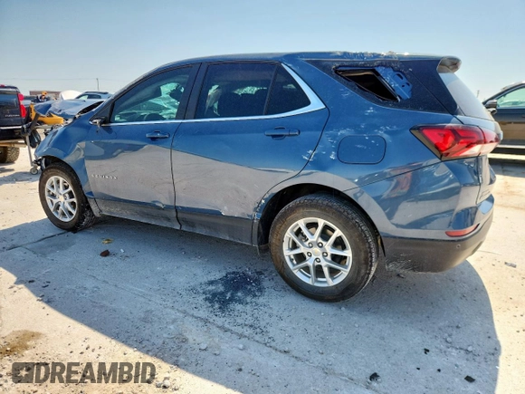 2024 Chevrolet Equinox LT with VIN 3GNAXKEG1RL228064, listed as a Copart auction lot 58274905 with 10,375 mi miles and Salvage title. Bid and sale history available at DreamBid. Image 2.