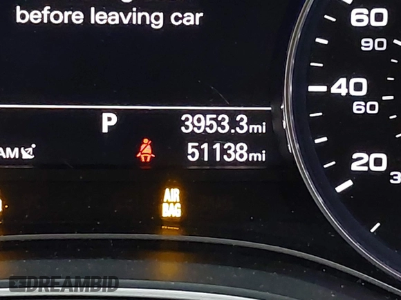 2018 Audi A6 Premium Plus with VIN WAUG3AFC8JN025243, listed as a IAAI auction lot 42029477 with 51,138 mi miles. Bid and sale history available at carsss.com. Image 15.
