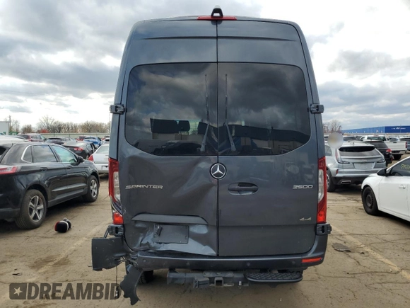 2020 Mercedes-Benz Sprinter with VIN W1Z4EFVY8LP226794, listed as a Copart auction lot 76091804 with 49,169 mi miles and Clean Title. Bid and sale history available at DreamBid. Image 6.