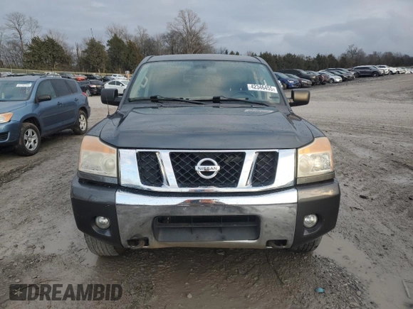 2012 Nissan Titan SV with VIN 1N6AA0EC2CN310143, listed as a Copart auction lot 42346455 with 225,755 mi miles and Salvage Title. Bid and sale history available at carsss.com. Image 5.