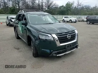 2022 Nissan Pathfinder Platinum with VIN 5N1DR3DK5NC262389, listed as a Copart auction lot 64742985 with 39,985 mi miles and Salvage title. Bid and sale history available at DreamBid. Image 15.