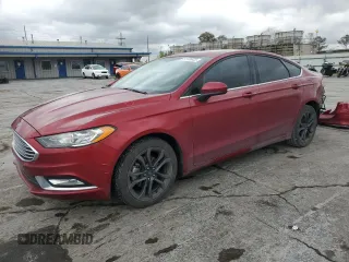 2018 Ford Fusion SE with VIN 3FA6P0H71JR240222, listed as a Copart auction lot 51106635 with 62,778 mi miles and Salvage Title. Bid and sale history available at carsss.com. Image 1.