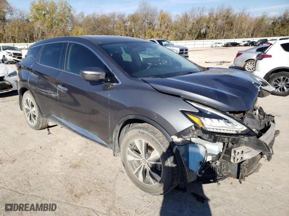 2019 Nissan Murano SV with VIN 5N1AZ2MJ0KN126661, listed as a Copart auction lot 81329644 with 89,908 mi miles and Salvage Title. Bid and sale history available at carsss.com. Image 4.