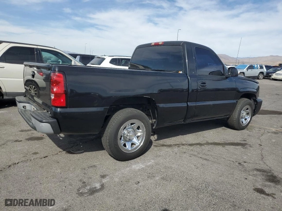 2005 Chevrolet Silverado 1500 Work Truck with VIN 1GCEC14X45Z290157, listed as a Copart auction lot 49680725 with 154,298 mi miles and Salvage Title. Bid and sale history available at carsss.com. Image 3.