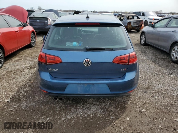 2015 Volkswagen Golf TSI SEL z VIN 3VW217AU0FM029355, wystawiony jako Copart lot #51314995 z przebiegiem 95 042 mil mil oraz Szkoda całkowita • Salvage title. Historia ofert i sprzedaży dostępna na DreamBid. Obrazek 6.