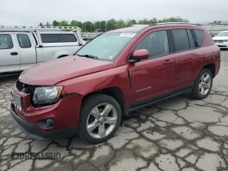2016 Jeep Compass Latitude with VIN 1C4NJDEB7GD573274, listed as a Copart auction lot 55569755 with 175,162 mi miles and Salvage Title. Bid and sale history available at DreamBid. Image 1.