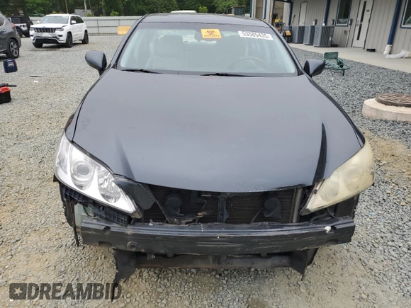 2009 Lexus ES 330 with VIN JTHBJ46G192291027, listed as a Copart auction lot 53585435 with 137,765 mi miles and Salvage Title. Bid and sale history available at DreamBid. Image 5.