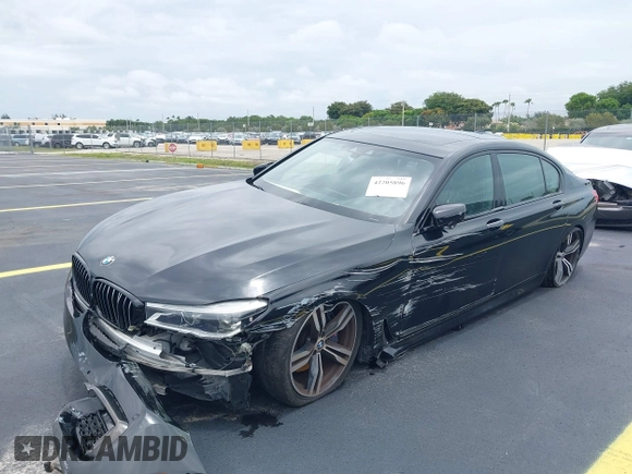 2018 BMW 7 Series 750i z VIN WBA7F0C54JGM23528, wystawiony jako IAAI lot #42205896 z przebiegiem 91 772 mil mil oraz . Historia ofert i sprzedaży dostępna na DreamBid. Obrazek 17.