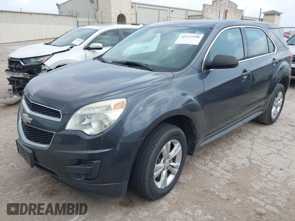2011 Chevrolet Equinox LS with VIN 2GNALBECXB1256249, listed as a IAAI auction lot 42127528 with 52,401 mi miles and . Bid and sale history available at DreamBid. Image 2.