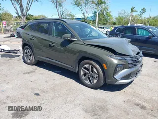 2025 Hyundai Tucson SEL Convenience with VIN 5NMJC3DE6SH460804, listed as a IAAI auction lot 41770219 with 3,847 mi miles. Bid and sale history available at carsss.com. Image 1.