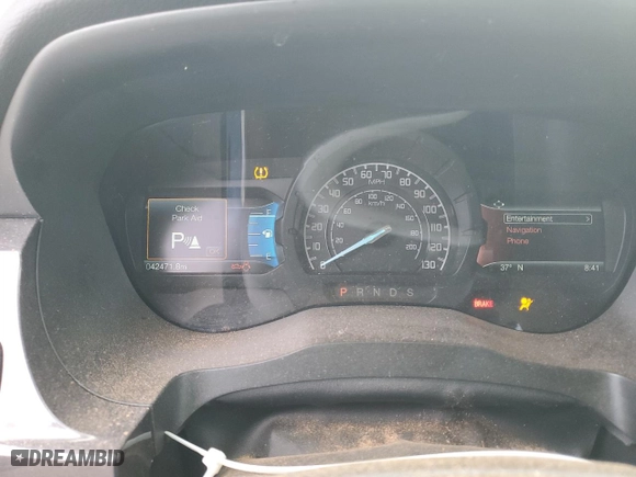 2023 Ford Ranger XL with VIN 1FTER4FH3PLE32400, listed as a Copart auction lot 49124055 with 42,471 mi miles and Salvage Title. Bid and sale history available at carsss.com. Image 9.