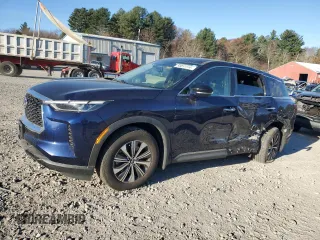 2022 Infiniti QX60 Pure with VIN 5N1DL1ESXNC333512, listed as a Copart auction lot 80051114 with 22,260 mi miles and Salvage title. Bid and sale history available at DreamBid. Image 1.