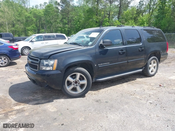 2007 Chevrolet Suburban LTZ with VIN 3GNFC16097G191395, listed as a IAAI auction lot 41965244 with 274,256 mi miles. Bid and sale history available at carsss.com. Image 2.
