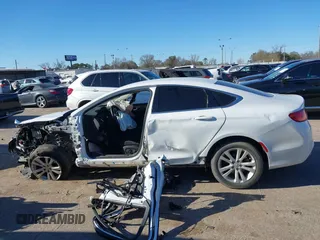 2015 Chrysler 200 Limited with VIN 1C3CCCAB7FN737119, listed as a IAAI auction lot 41725907 with 169,720 mi miles. Bid and sale history available at carsss.com. Image 15.