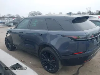 2025 Land Rover Range Rover Velar Dynamic SE with VIN SALYL2EX9SA398049, listed as a IAAI auction lot 41375784 with 7,985 mi miles and . Bid and sale history available at DreamBid. Image 14.
