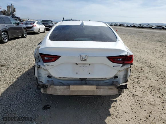 2019 Honda Insight EX with VIN 19XZE4F53KE017338, listed as a Copart auction lot 50653595 with 109,514 mi miles and Salvage Title. Bid and sale history available at carsss.com. Image 6.