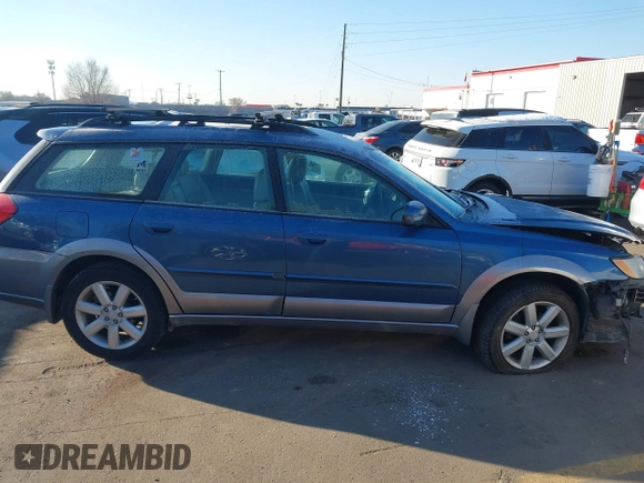 2008 Subaru Outback L.L. Bean with VIN 4S4BP86C784345059, listed as a IAAI auction lot 41411052 with 181,055 mi miles and . Bid and sale history available at DreamBid. Image 14.