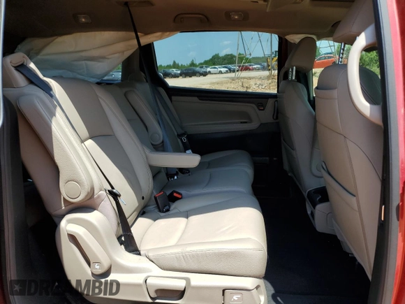 2023 Honda Odyssey Touring с VIN 5FNRL6H8XPB056468, выставлен на аукционе Copart как лот 55066345 с пробегом 29 760 миль миль и Списание • Salvage title. История ставок и продаж доступна на DreamBid. Изображение 11.