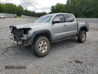 2020 Toyota Tacoma SR5 with VIN 5TFCZ5AN5LX230221, listed as a Copart auction lot 61552805 with 130,665 mi miles and Salvage title. Bid and sale history available at DreamBid. Image 1.