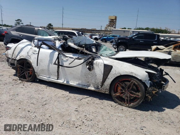 2016 Lexus GS F with VIN JTHBP1BL4GA000202, listed as a Copart auction lot 53181835 with 0 mi miles and Salvage Title. Bid and sale history available at carsss.com. Image 4.