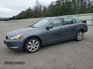 2010 Honda Accord EX with VIN 1HGCP2F70AA044117, listed as a Copart auction lot 62637105 with 105,642 mi miles and Salvage title. Bid and sale history available at DreamBid. Image 1.
