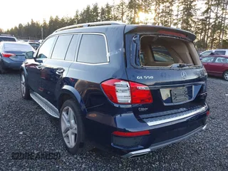 2016 Mercedes-Benz GL with VIN 4JGDF7DE2GA661379, listed as a IAAI auction lot 41059705 with 60,558 mi miles. Bid and sale history available at carsss.com. Image 3.