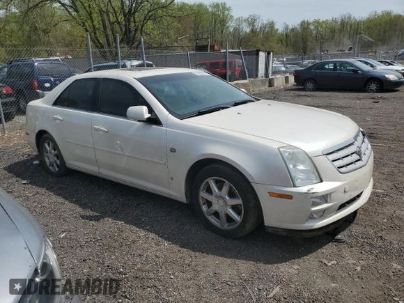 2006 Cadillac STS with VIN 1G6DW677060205304, listed as a Copart auction lot 53666075 with 190,991 mi miles and Salvage Title. Bid and sale history available at carsss.com. Image 4.