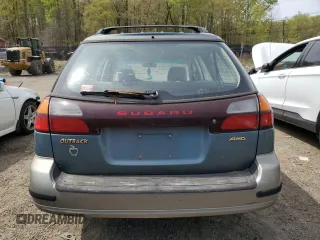 2001 Subaru Legacy Outback with VIN 4S3BH675717664651, listed as a Copart auction lot 53679995 with 272,048 mi miles and Salvage title. Bid and sale history available at DreamBid. Image 6.