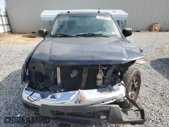 2005 Chevrolet Colorado LS Z71 with VIN 1GCDT196658186089, listed as a Copart auction lot 54735655 with 259,118 mi miles and Salvage title. Bid and sale history available at DreamBid. Image 5.