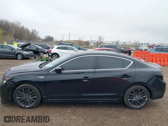2022 Acura ILX Premium with VIN 19UDE2F83NA007359, listed as a IAAI auction lot 42012805 with 24,564 mi miles and . Bid and sale history available at DreamBid. Image 14.