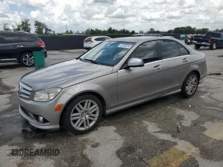 2008 Mercedes-Benz C 300 Sport with VIN WDDGF54X68F076421, listed as a Copart auction lot 62546235 with 151,076 mi miles and Salvage title. Bid and sale history available at DreamBid. Image 1.