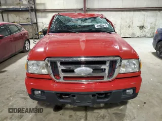 2007 Ford Ranger XLT with VIN 1FTZR45E17PA40548, listed as a Copart auction lot 45666215 with 106,373 mi miles and Salvage Title. Bid and sale history available at carsss.com. Image 5.