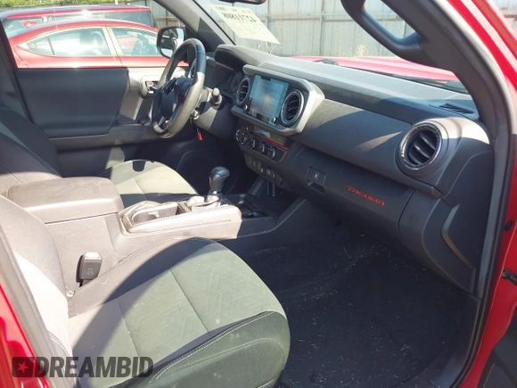 2022 Toyota Tacoma SR5 with VIN 3TMDZ5BN6NM139342, listed as a IAAI auction lot 42711808 with 46,826 mi miles and . Bid and sale history available at DreamBid. Image 5.