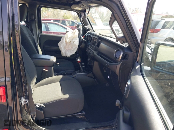 2022 Jeep Gladiator Texas Trail with VIN 1C6HJTAGXNL101704, listed as a IAAI auction lot 41590378 with 29,299 mi miles and . Bid and sale history available at DreamBid. Image 5.