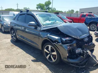 2023 Audi Q5 S line Prestige with VIN WA1FAAFY7P2054575, listed as a IAAI auction lot 42541896 with Not provided miles and . Bid and sale history available at DreamBid. Image 1.