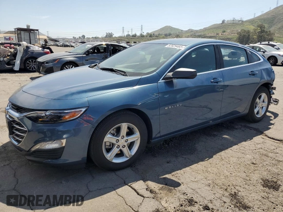 2024 Chevrolet Malibu LS with VIN 1G1ZC5ST4RF242974, listed as a Copart auction lot 52829465 with 10,625 mi miles and Salvage Title. Bid and sale history available at DreamBid. Image 1.