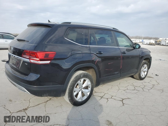 2018 Volkswagen Atlas S with VIN 1V2AP2CA8JC591970, listed as a Copart auction lot 42039755 with 119,954 mi miles and Salvage title. Bid and sale history available at DreamBid. Image 3.