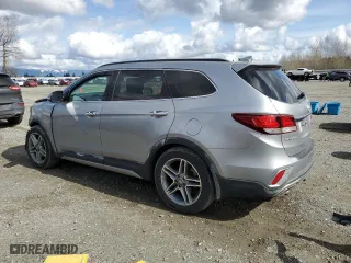 2017 Hyundai Santa Fe Limited Ultimate with VIN KM8SRDHF1HU240527, listed as a Copart auction lot 49516275 with 74,641 mi miles and Salvage Title. Bid and sale history available at carsss.com. Image 2.