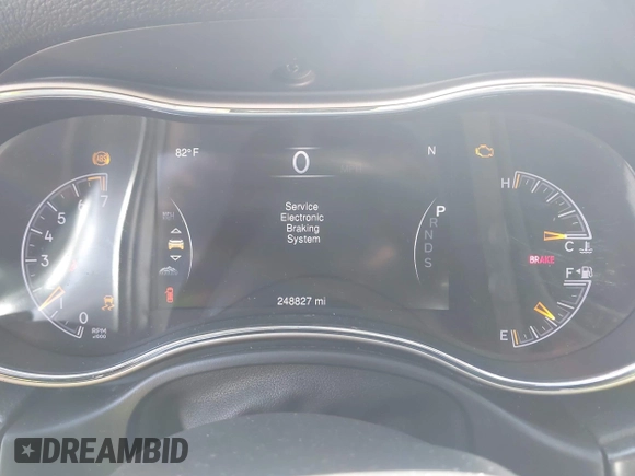 2015 Jeep Grand Cherokee Limited with VIN 1C4RJFBG8FC790575, listed as a IAAI auction lot 42124709 with 248,827 mi miles. Bid and sale history available at carsss.com. Image 7.