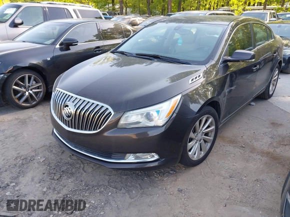 2014 Buick LaCrosse Leather with VIN 1G4GB5G37EF129097, listed as a IAAI auction lot 42069228 with 156,748 mi miles. Bid and sale history available at carsss.com. Image 17.