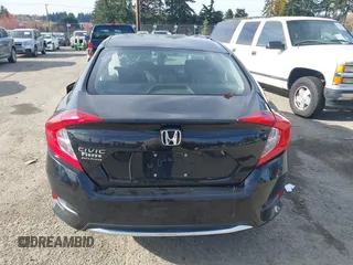 2021 Honda Civic Sedan LX with VIN 2HGFC2F66MH517914, listed as a IAAI auction lot 40809824 with 1 mi miles. Bid and sale history available at carsss.com. Image 16.
