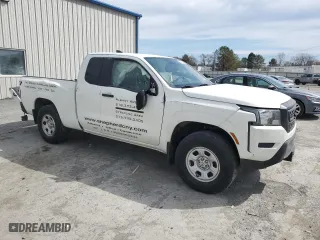 2022 Nissan Frontier S with VIN 1N6ED1CM5NN623040, listed as a Copart auction lot 49469315 with 57,510 mi miles and Salvage Title. Bid and sale history available at carsss.com. Image 4.