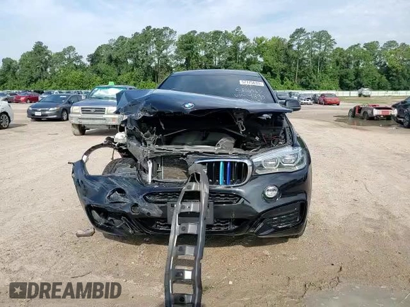 2015 BMW X6 xDrive35i with VIN 5UXKU2C58F0F94895, listed as a Copart auction lot 57175633 with 81,198 mi miles. Bid and sale history available at carsss.com. Image 11.