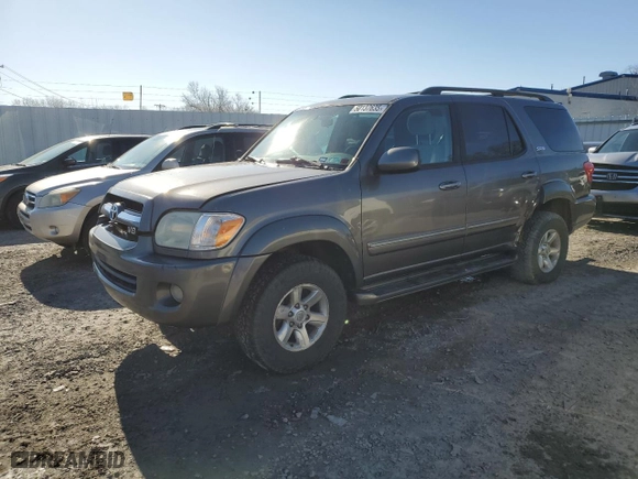 2006 Toyota Sequoia SR5 with VIN 5TDBT44A36S275975, listed as a Copart auction lot 50137635 with 0 mi miles and Clean Title. Bid and sale history available at carsss.com. Image 1.
