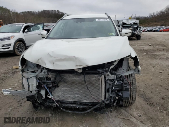 2019 Nissan Rogue SL with VIN 5N1AT2MV5KC736653, listed as a Copart auction lot 48371235 with 45,966 mi miles and Salvage Title. Bid and sale history available at carsss.com. Image 5.