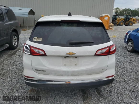 2018 Chevrolet Equinox LT with VIN 3GNAXJEVXJS606983, listed as a Copart auction lot 57243435 with 115,668 mi miles and Salvage title. Bid and sale history available at DreamBid. Image 6.
