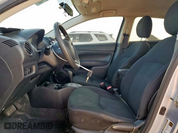2019 Mitsubishi Mirage ES with VIN ML32F3FJ7KHF01423, listed as a Copart auction lot 61208045 with 120,893 mi miles and Salvage title. Bid and sale history available at DreamBid. Image 7.